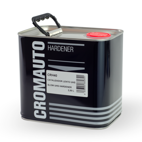 Kit Barniz acrílico CROMAUTO DIAMOND 4100 UHS 5L con Catalizador Lento CRH40
