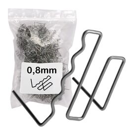 Grapa Nº7 "US" 0,8mm RS128 para Soldar Plásticos  (100 unidades)