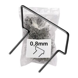 Grapa Nº10 "C" 0,8mm RS08 para Soldar Plásticos  (100 unidades)