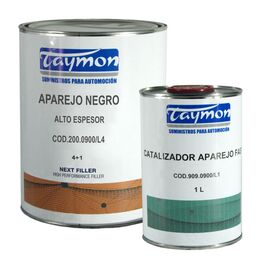 Kit Aparejo Negro TAYMON 4L con Catalizador 1L