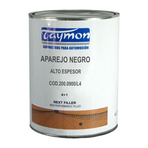 Kit Aparejo Negro TAYMON 4L con Catalizador 1L