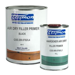 Kit Aparejo Rápido Negro TAYMON 4L con Catalizador 1L