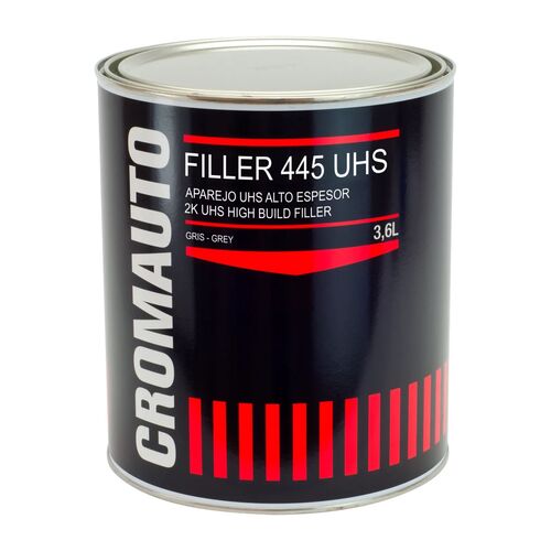 Kit Aparejo CROMAUTO UHS 2K Alto Espesor Gris 3,6L con Catalizador CRH45