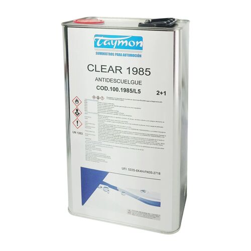 Kit Barniz TAYMON 1985 Antidescuelgue 5L con Catalizador 2,5L